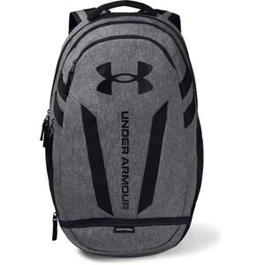 Under Armour Unisex-Adult Hustle 5.0 Backpack Gray/Black 1361176-002